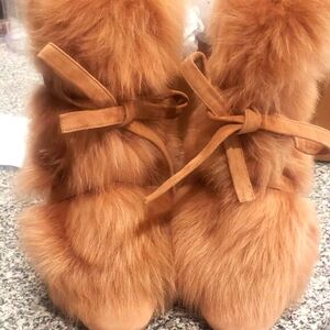 Gianvito Rossi Shearling Ankle boots